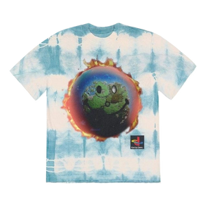 Travis Scott The Scotts World Tie Dye T-Shirt - Tie Dye - Used Travis Scott