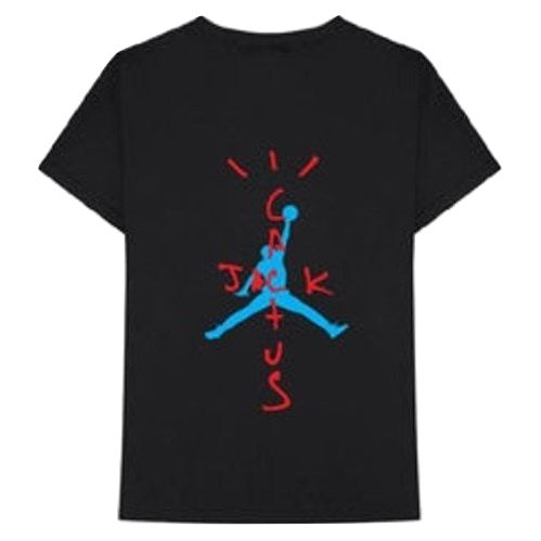 Travis Scott x Jordan Air Cactus Jack Tee - Black