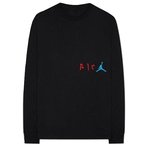 Travis Scott x Jordan Cactus Jack L/S Tee - Black - Used