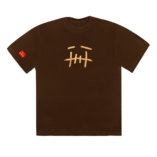 Travis Scott x Mcdonald's Fry II Tee - Brown - Used