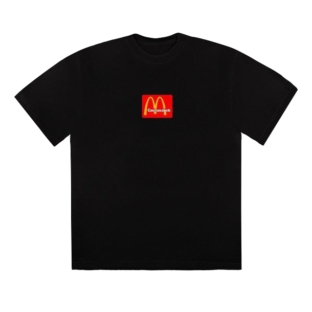 Travis Scott x McDonald's Sesame T-Shirt II - Black Travis Scott