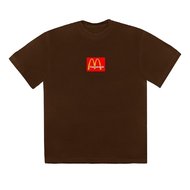 Travis Scott x McDonald's Sesame III T-Shirt - Brown Travis Scott