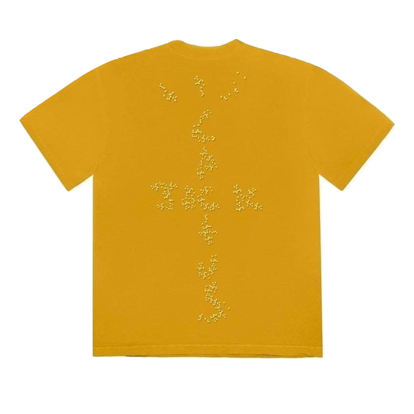 Travis Scott x McDonald's Sesame Inv T- Shirt - Gold Travis Scott