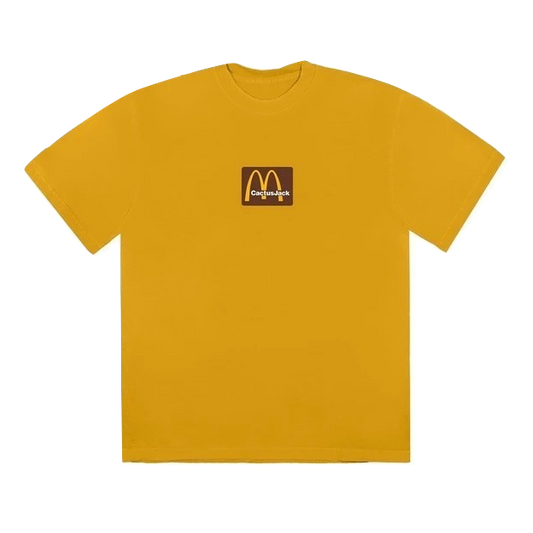 Travis Scott x McDonald's Sesame Inv T- Shirt - Gold - Used