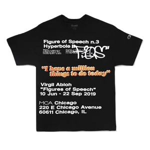 Virgil Abloh x MCA FOS Million Things Tee - Black Virgil Abloh