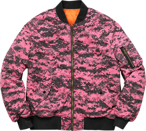 Supreme Digital Camo MA-1