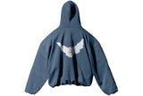 Yeezy Gap Dove Shrunken Hoodie - Dark Blue