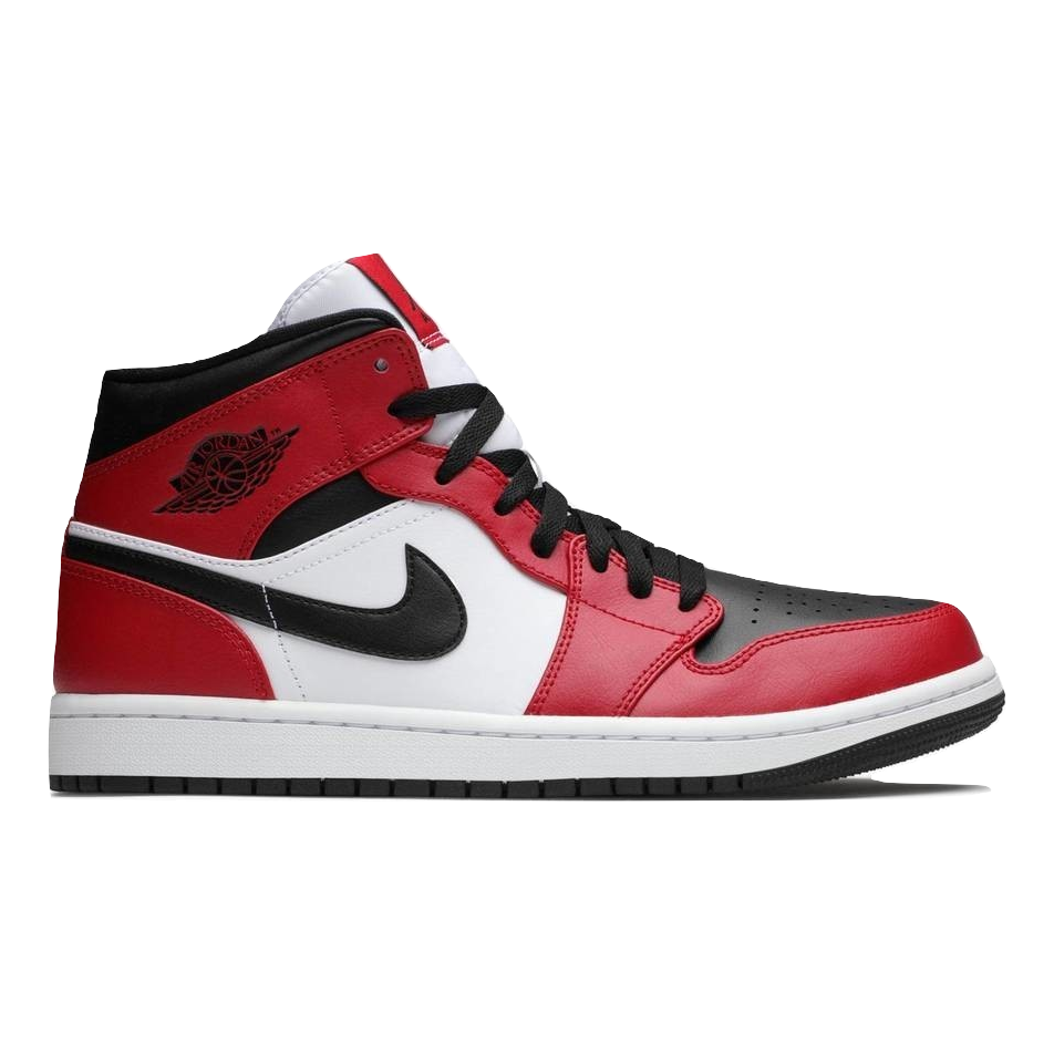 Air Jordan 1 Mid - Chicago Black Toe Air Jordan