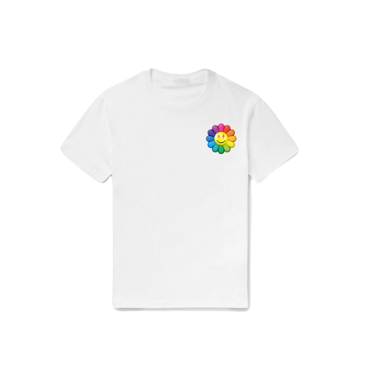 J Balvin x Takashi Murakami Album Tee - White - Used Takashi Murakami