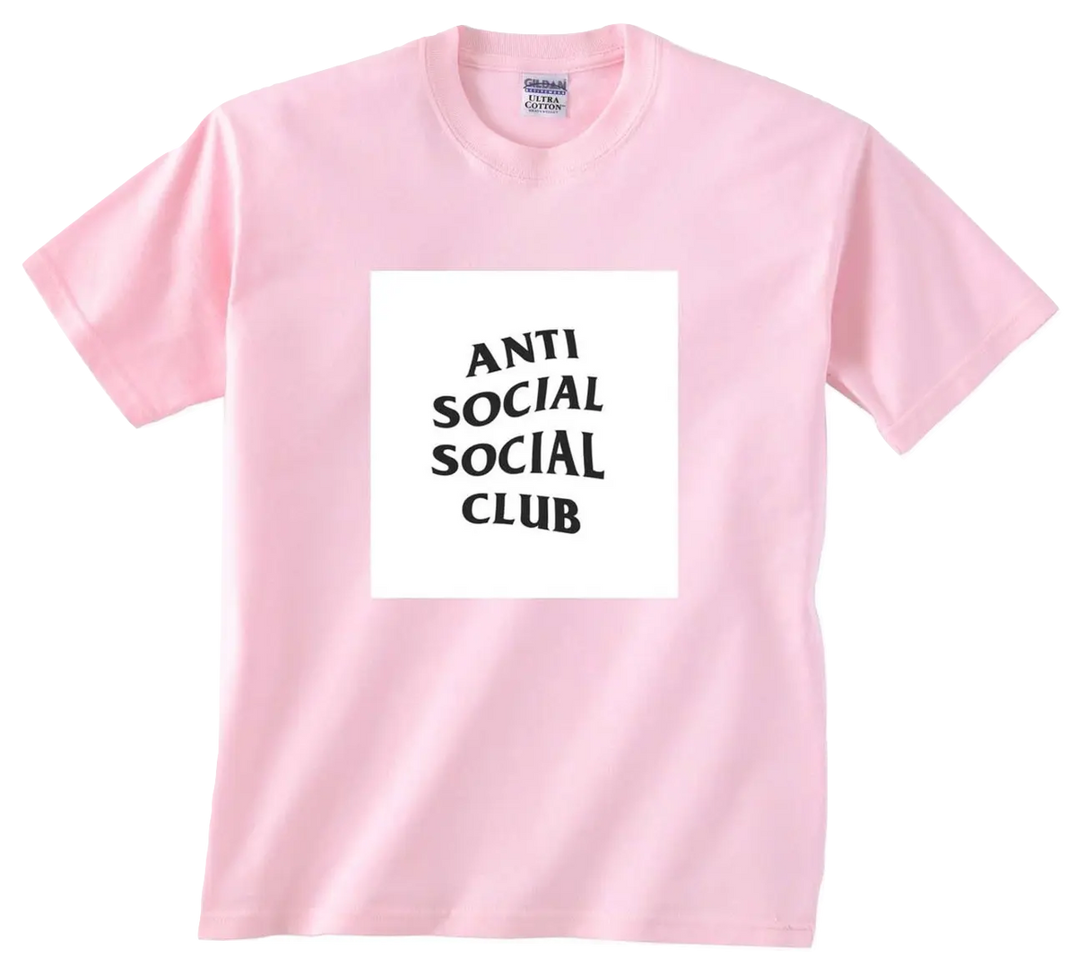 Anti Social Social Club Club - The Club Tee - Pink Anti Social Social Club