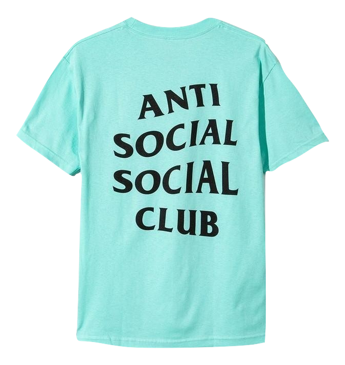 Anti Social Social Club Logo Tee 2 - Turquoise