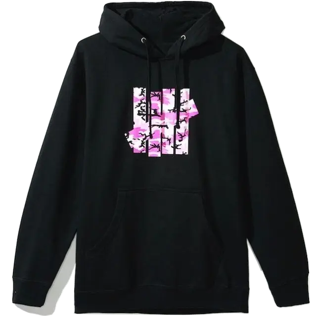 ASSC x Undefeated Hoodie - Black Anti Social Social Club