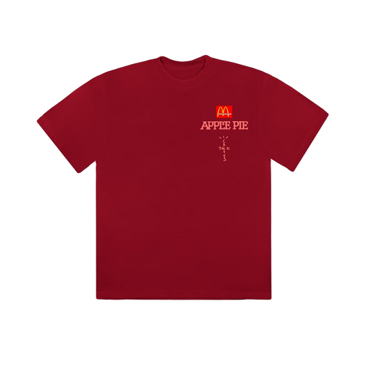 Travis Scott x McDonald's Apple Pie Tee - Red