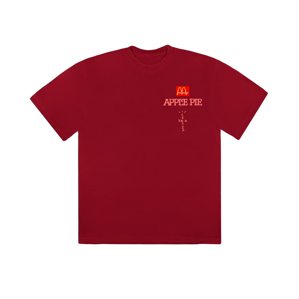 Travis Scott x McDonald's Apple Pie Tee - Red
