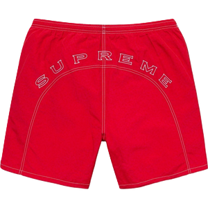 Supreme Arc Logo Water Short - Red Supreme