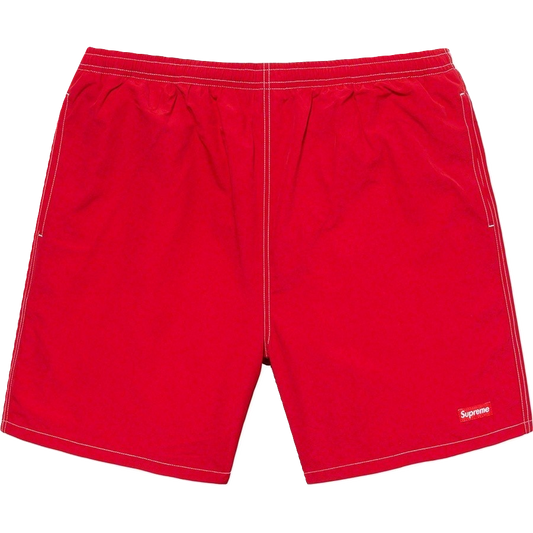 Supreme Arc Logo Water Short - Red