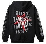 Anti Social Social Club x Invisible Man Hoodie - Black