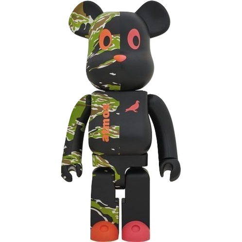Bearbrick atmos x Staple #2 1000% Medicom