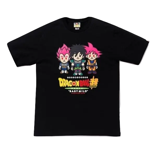 A Bathing Ape x Dragon Ball Super Broly Tee - Black Bape