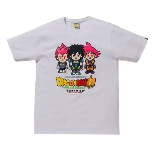 A Bathing Ape x Dragon Ball Super Broly Tee - White Bape