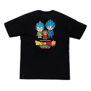 A Bathing Ape Dragon Ball Super Son Goku & Vegeta Tee - Black Bape