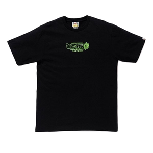 A Bathing Ape Dragon Ball Super Son Goku & Vegeta Tee - Black - Used Bape