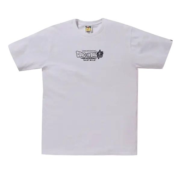 A Bathing Ape x Dragon Ball Super Son Goku & Vegeta Tee - White Bape