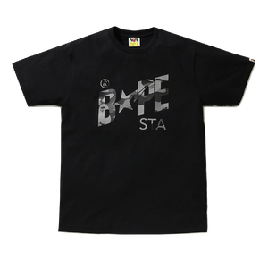 A Bathing Ape Reflection Camo Bapesta Tee
