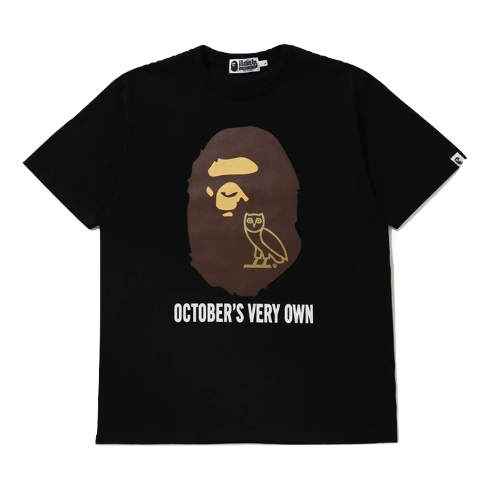OVO x Bape Tee - Black