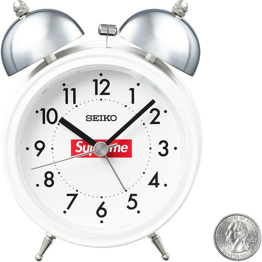Supreme x Seiko Alarm Clock - White