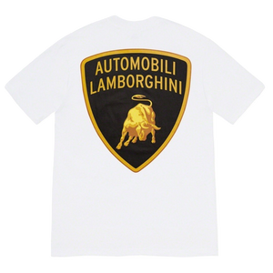 Supreme Lamborghini Tee - White