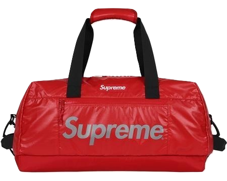 Supreme Cordura Duffle Bag FW17 - Red - Used