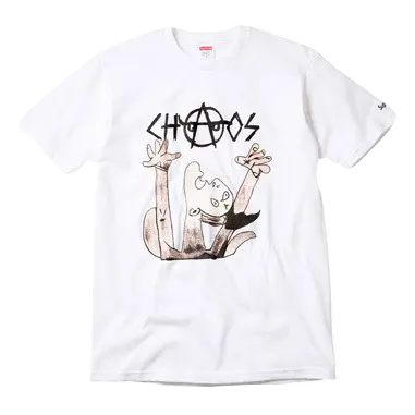 Supreme Chaos Tee - White Supreme