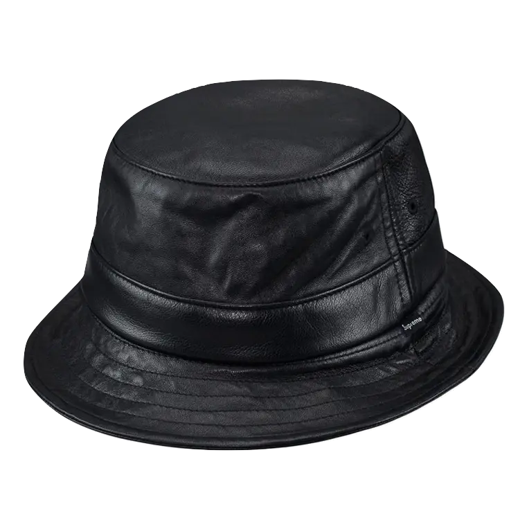 Supreme Leather Crusher - Black Supreme