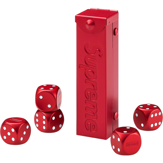 Supreme Aluminum Dice Set - Red