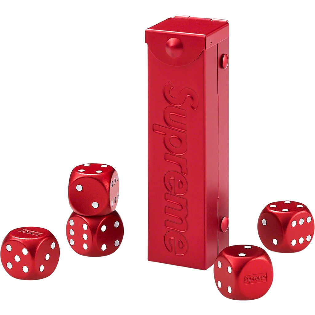 Supreme Aluminum Dice Set - Red