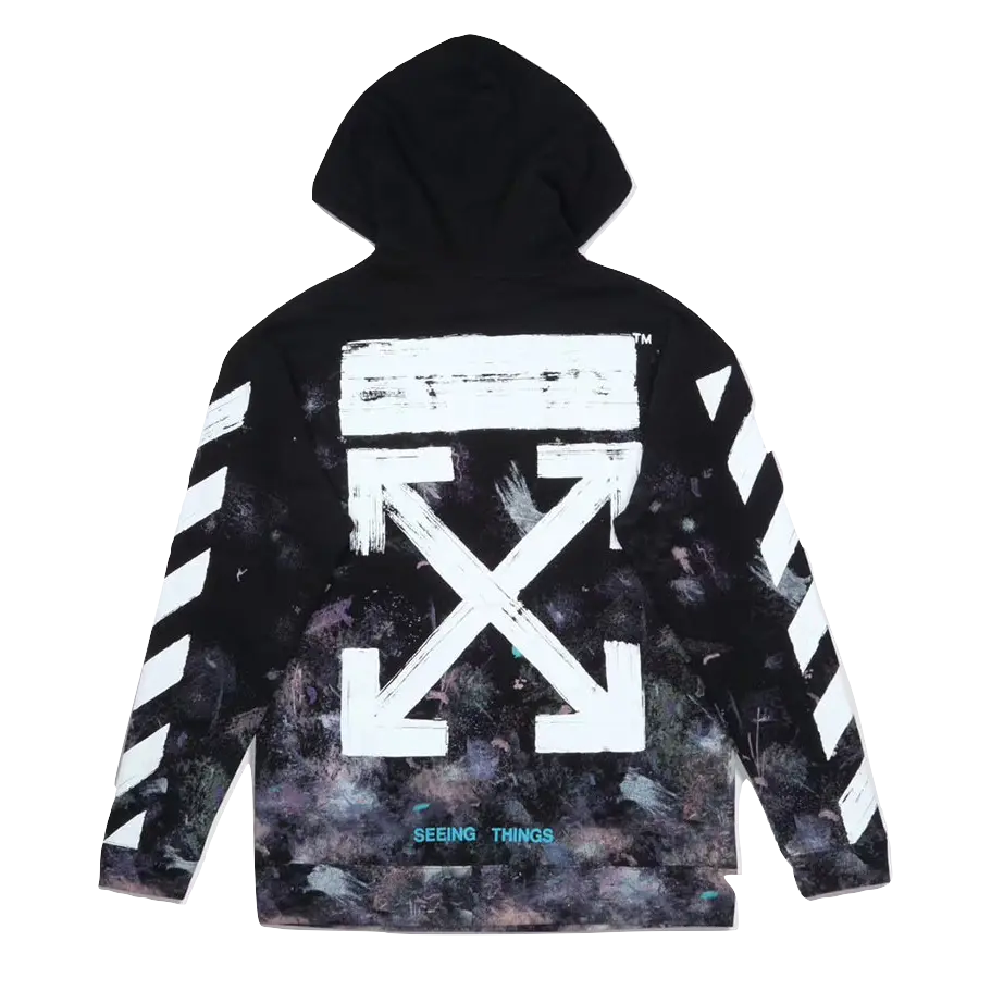OFF White Galaxy Pullover - Black - Used OFF-WHITE