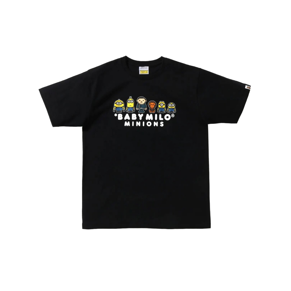 A Bathing Ape Minions Tee 05 - Black Bape