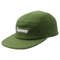 Supreme Featherweight Wool Camp Cap - Green Supreme