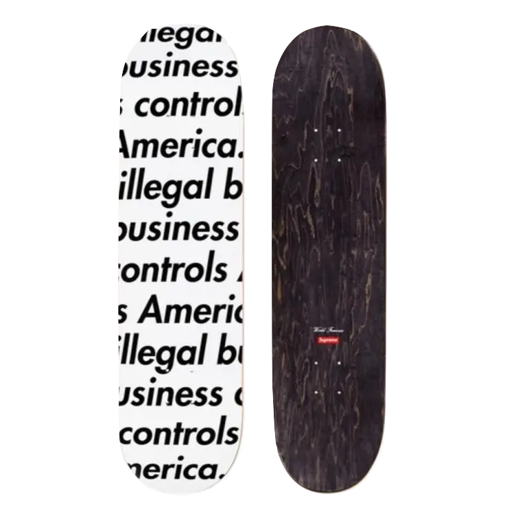 Supreme IBCA Deck - White Supreme