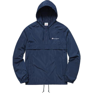 Supreme Champion Half Zip Windbreaker - Navy Supreme