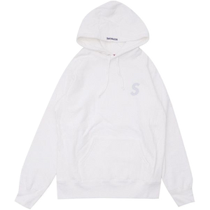 Supreme 3M Reflective S Logo Hooded Sweatshirt - White - Used