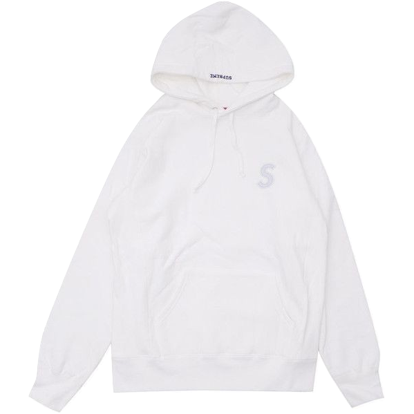 Supreme 3M Reflective S Logo Hooded Sweatshirt - White - Used