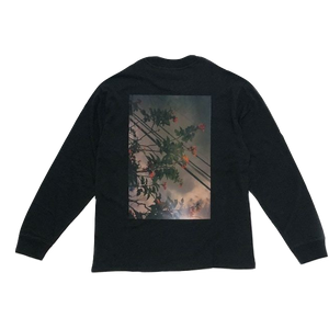 Essential Fear Of God Long Sleeve Photo T-Shirt - Black Essential FOG