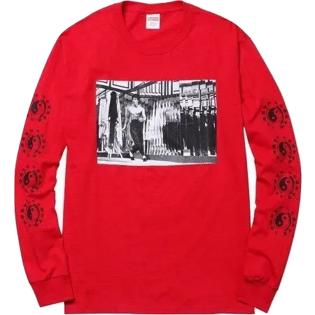 Supreme/Bruce Lee Mirror L/S - Red - Used Supreme
