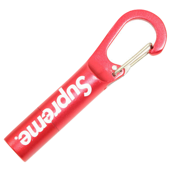 Supreme Stash Pill Carabiner - Red Supreme