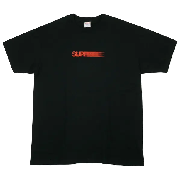 Supreme Motion Logo Tee - Black Supreme