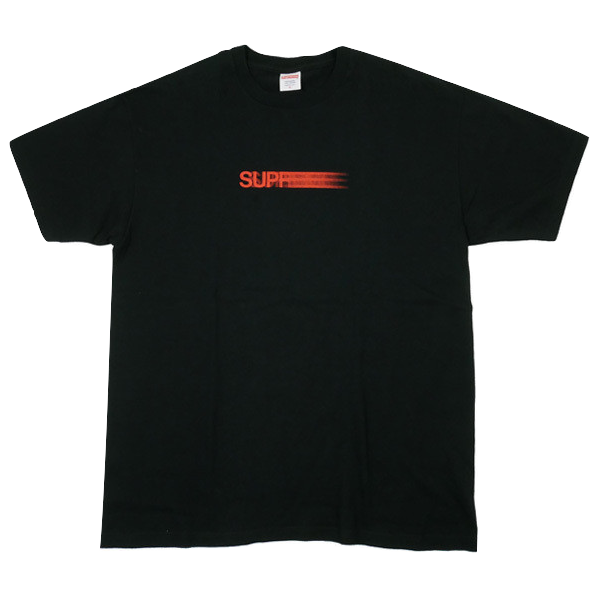 Supreme Motion Logo Tee - Black