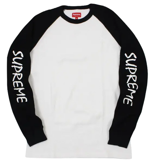 Supreme Shield Waffle Thermal - Black Supreme