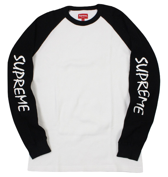 Supreme Shield Waffle Thermal - Black - Used Supreme